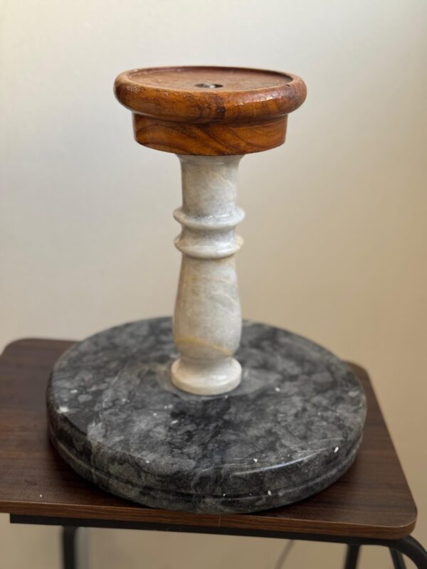 Falcon Stand with Wooden Top - Image 5